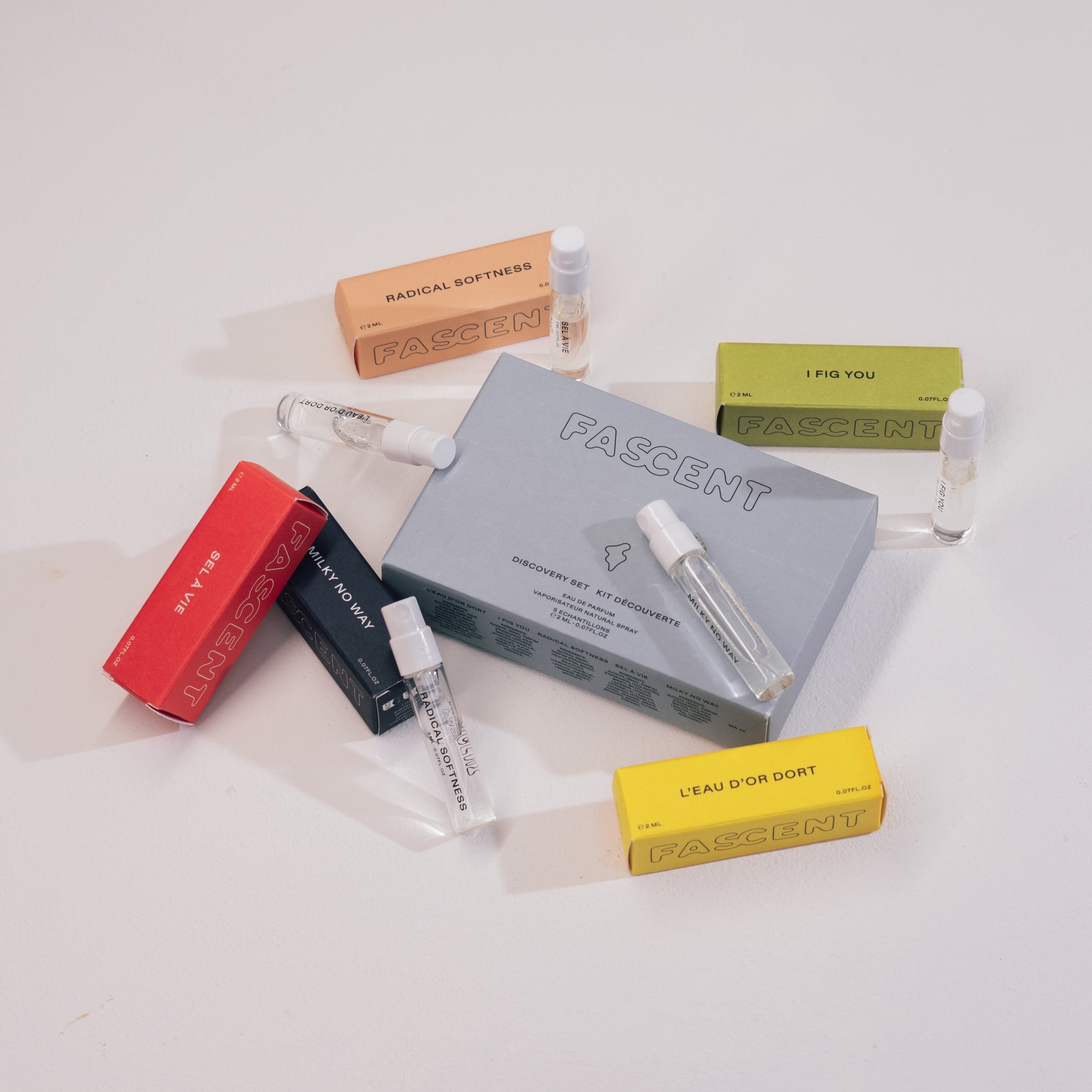 KIT DÉCOUVERTE 5x2ml + échantillon Crème Brûlante 2ml = 6 échantilons