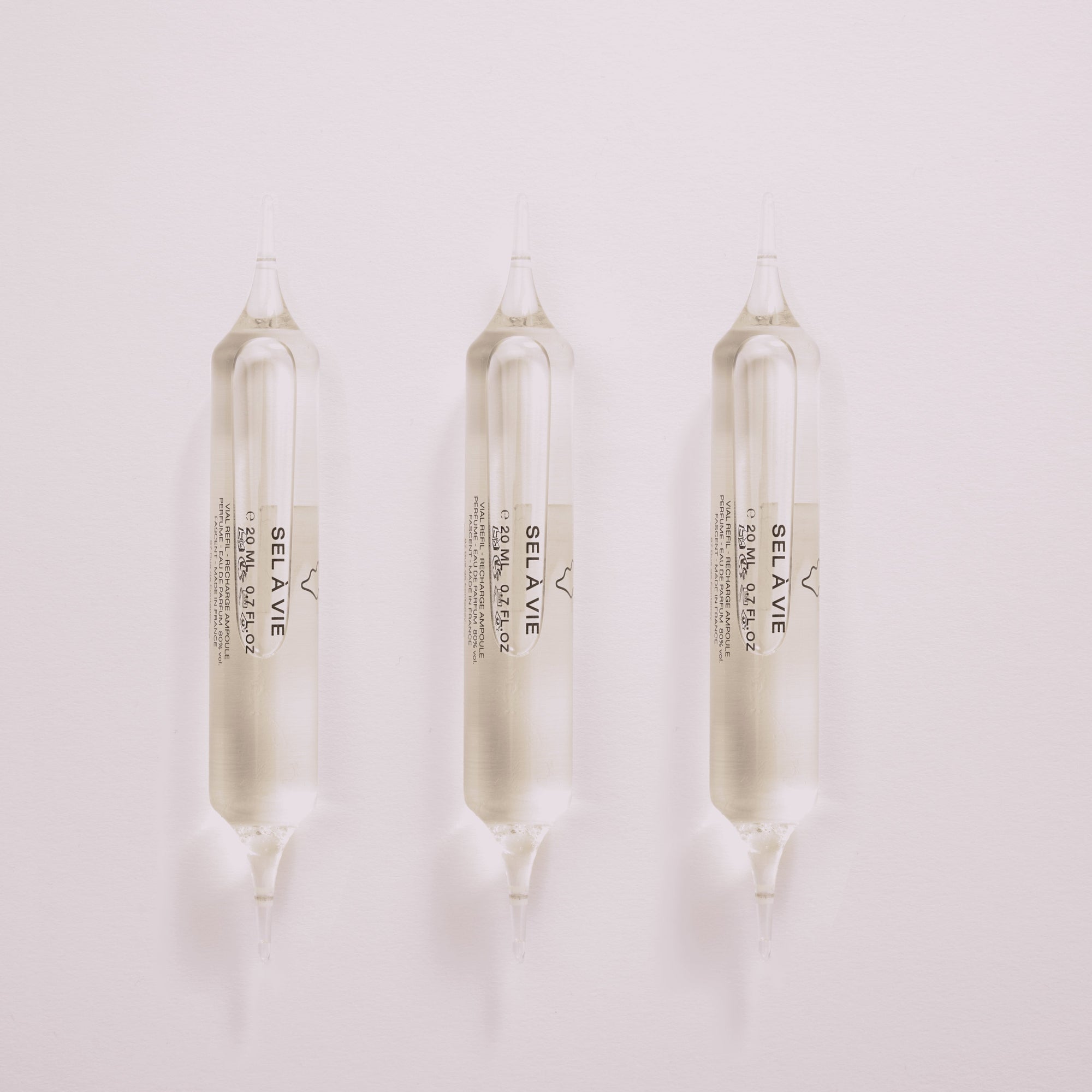 RECHARGES AMPOULES SEL À VIE