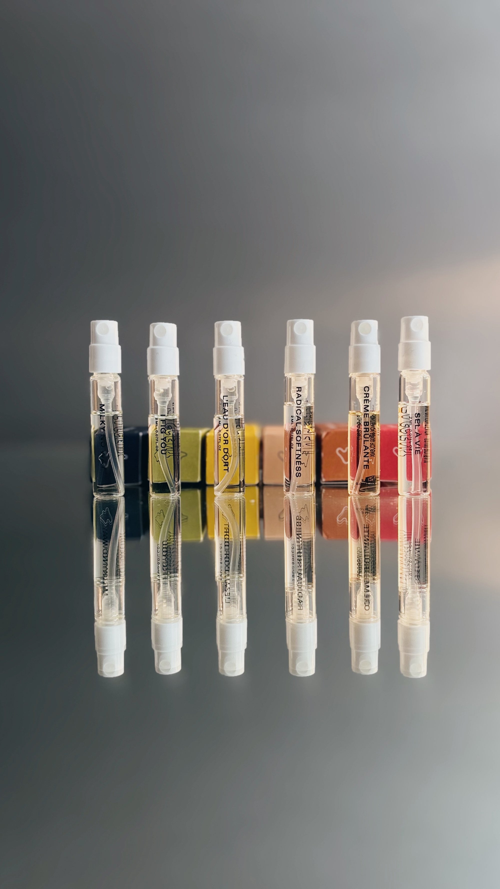 KIT DÉCOUVERTE 5x2ml + échantillon Crème Brûlante 2ml = 6 échantilons