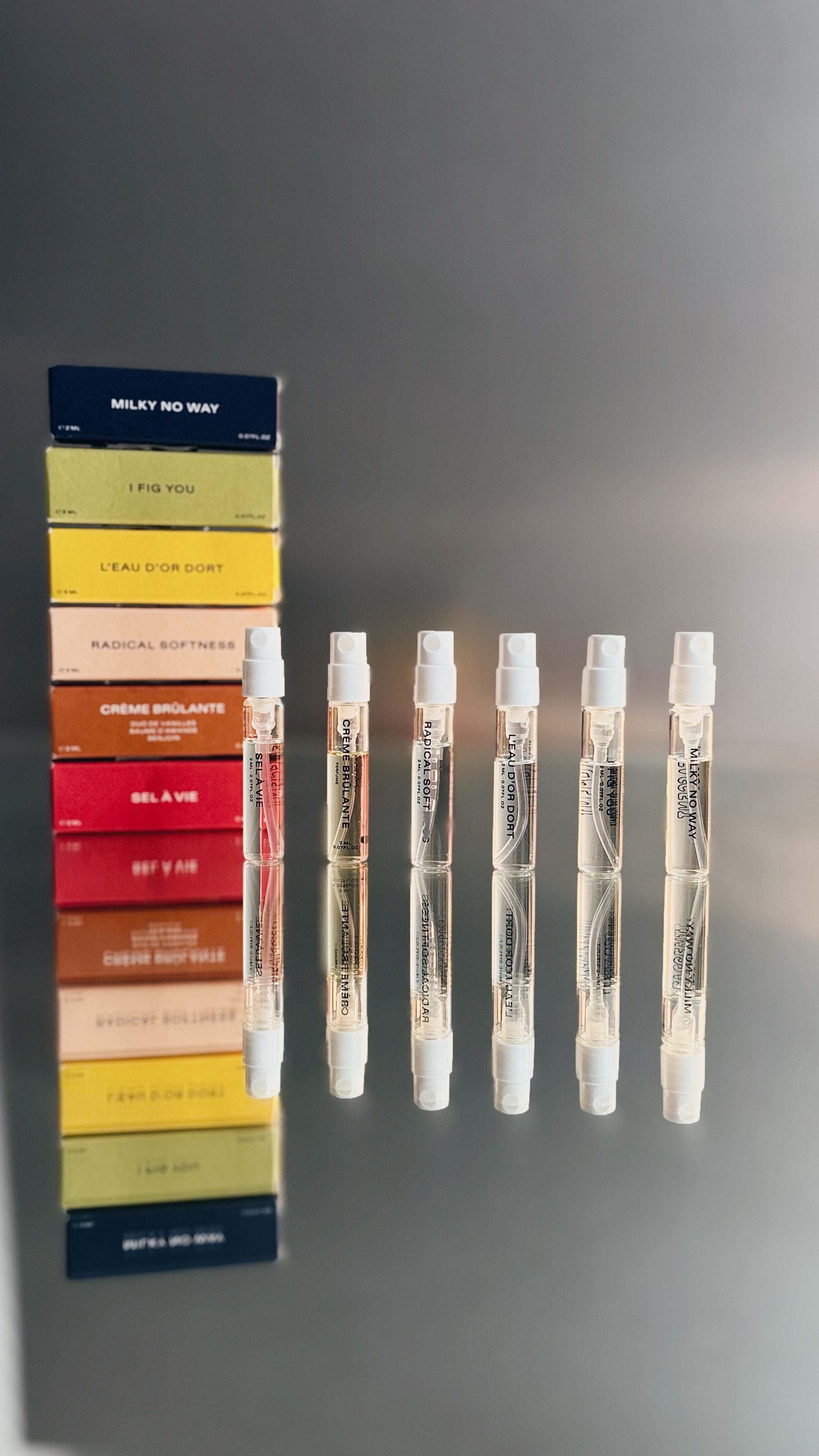 KIT DÉCOUVERTE 5x2ml + échantillon Crème Brûlante 2ml = 6 échantilons